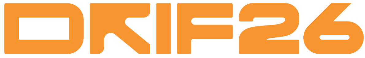 DRIF 26 Logo in Orange color